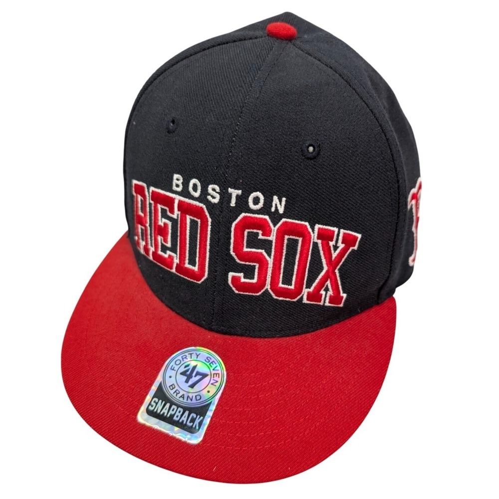 Boston Red Sox 47 Brand Fenway Park Collection Snapback Cap Hat Baseball OneSize